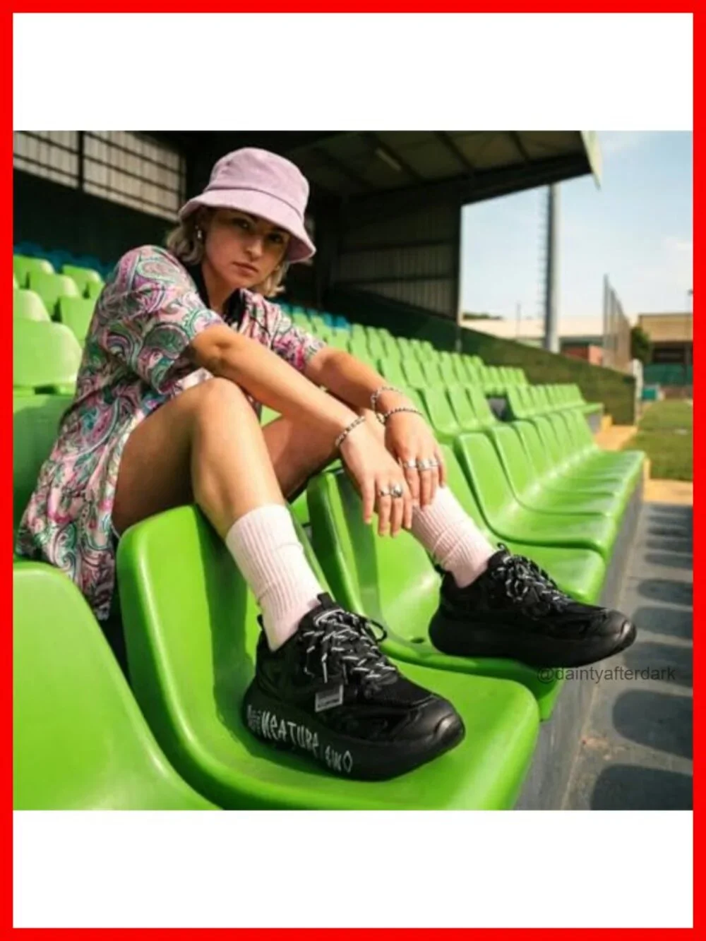 Chunky Platform Sneakers 2.3 Inch Height Incre Lace-Up Breathable Mesh Unisex